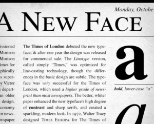 Historia Detallada de la Tipografía Times New Roman: Un Clásico del Diseño Tipográfico