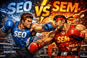 SEO vs. SEM: ¿Cuál ofrece mejor ROI a largo plazo en 2026?